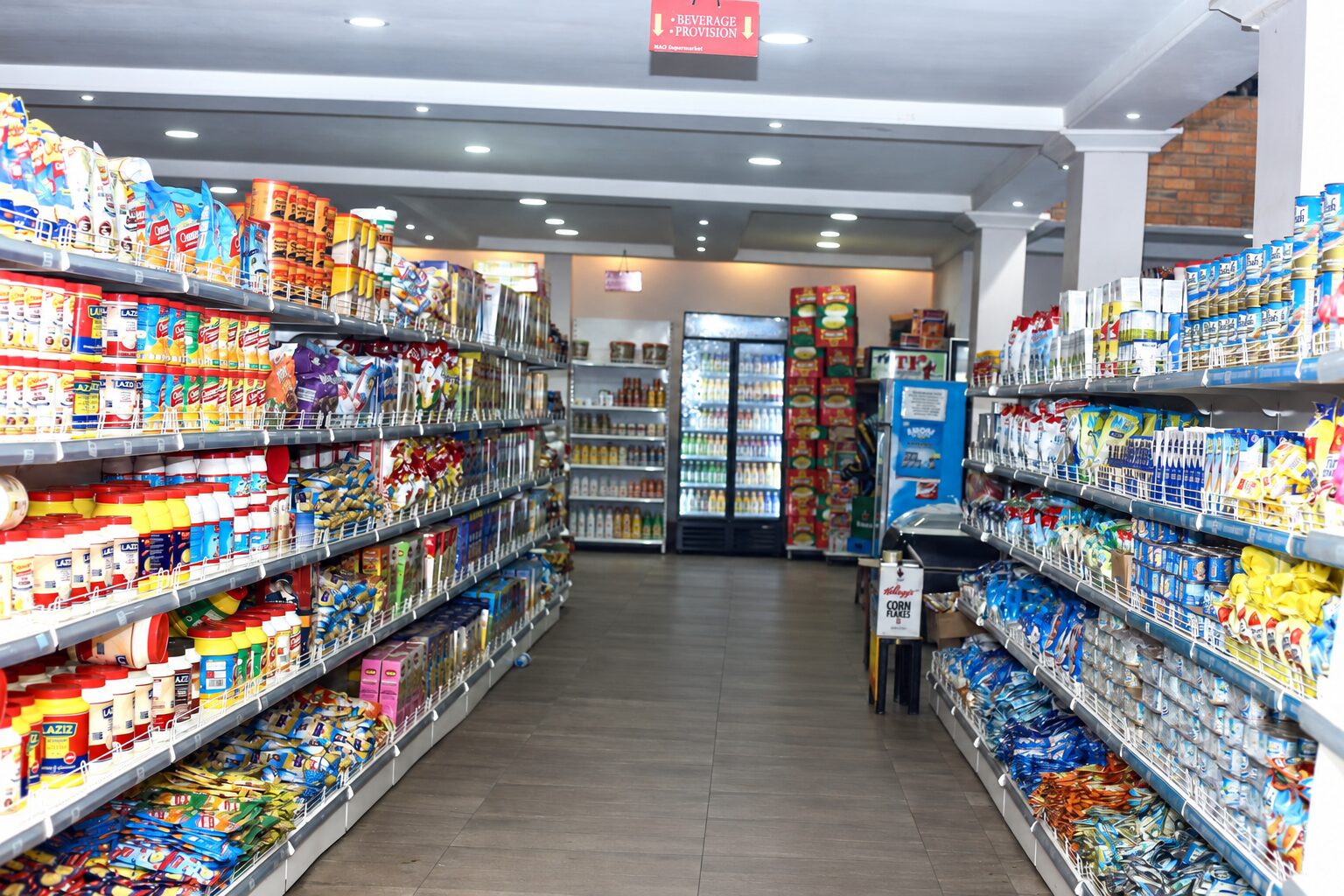 Provisions aisle